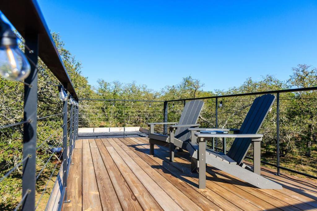 New! The Texas Longhorn-Luxury Container Home Fredericksburg Dış mekan fotoğraf